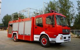 東風天錦泡沫消防車圖片