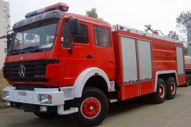 水泡聯(lián)用消防車圖片