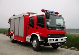 搶險救援消防車圖片