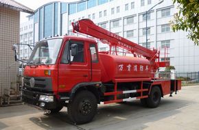 高空升降水罐消防車圖片