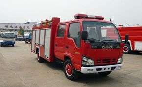 慶鈴水罐消防車圖片