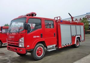 慶鈴5噸泡沫消防車圖片