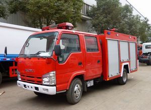 慶鈴2.5噸水罐消防車圖片