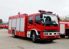 五十鈴6噸泡沫消防車圖片